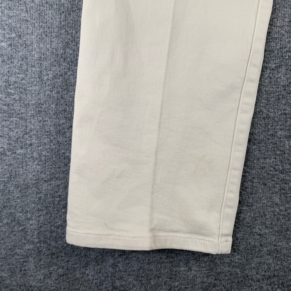 Todd Snyder Jeans Men 33x32 Cream Stretch 5 Pocket Pants Modern - Picture 12 of 16